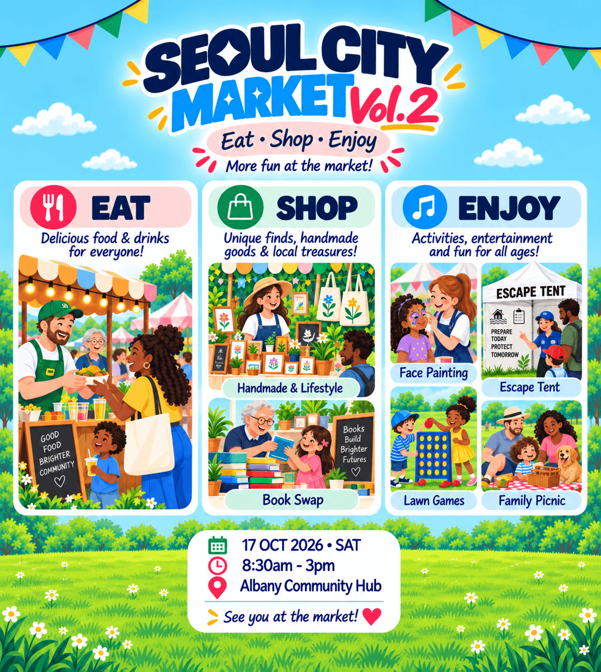 Seoul City Market Vol.2 – Korean Food, Shopping & Family Fun — photo 1