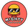 MIGHTY HOTDOG SYLVIA PARK logo