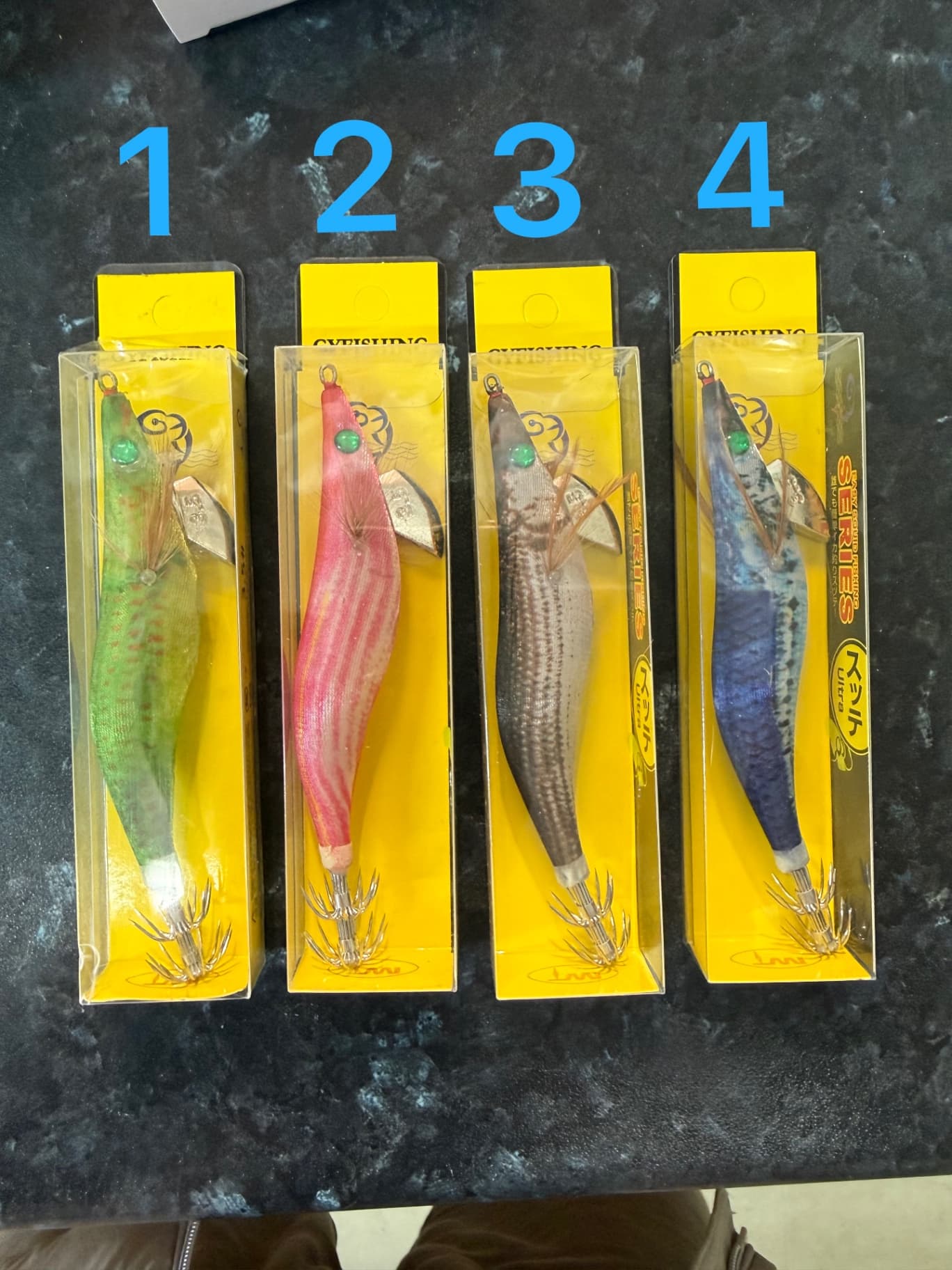 Squid fishing egi 3.5 size lure — photo 1